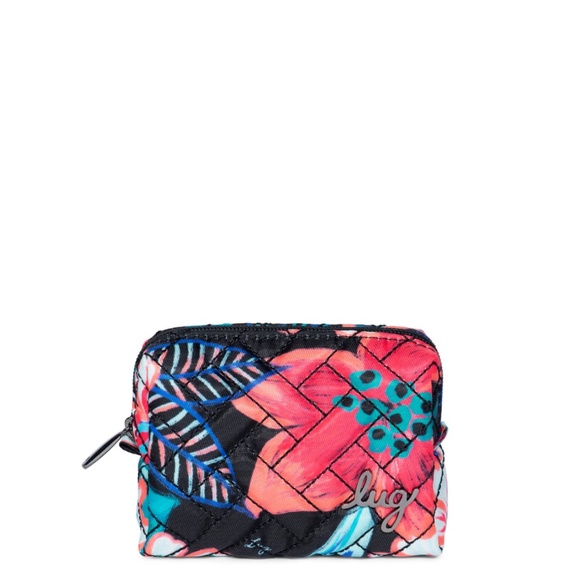 LUG Choo Choo LUG~Mini Pill Box Resort Tropics💙💗🖤Brand New in package - Picture 2 of 9